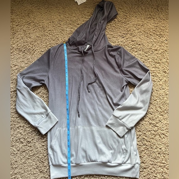 Gray Ombré Hoodie - Picture 5 of 7